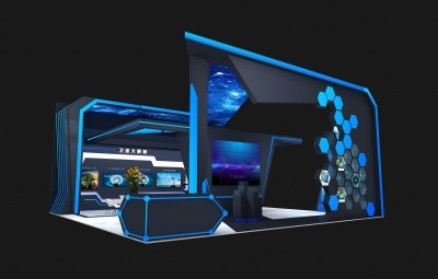 互聯網設計 從代碼到體驗，開啟數字展臺新紀元——一份軟件行業展臺設計定稿方案解析